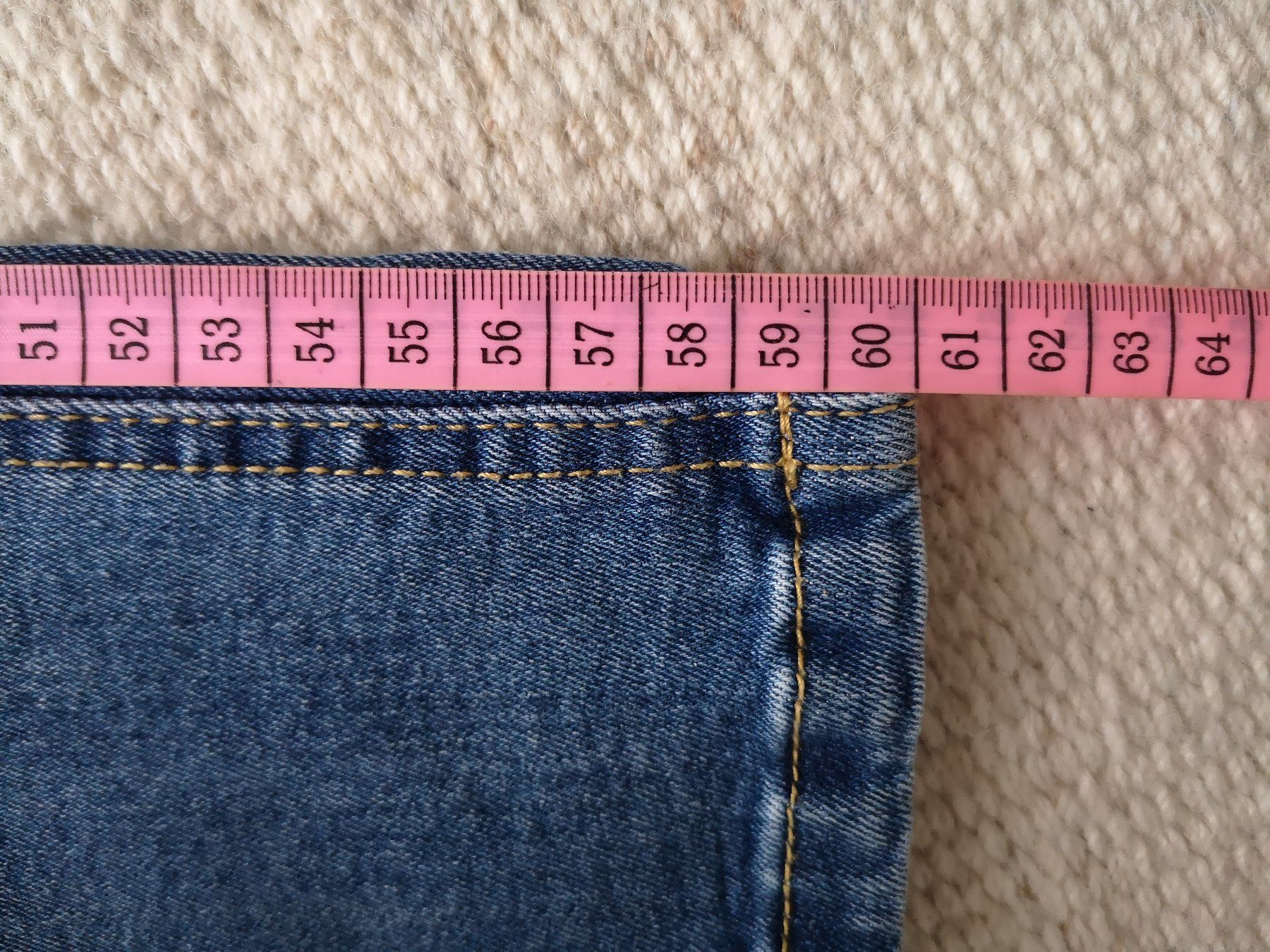 Jeans: Jeans Culotte 99% Baumwolle Gr. 36 blau – Nuovo (secondo la descrizione) da Münsingen venduto da Nik_und_Kat 6