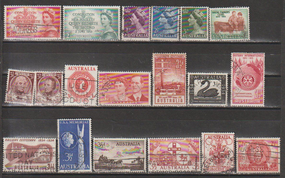 Tutti i francobolli: Australie, divers motifs, bon état – Usato da Crans-Montana venduto da kira56 1