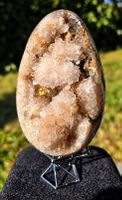 🩷🥚 Rosa Amethyst Drusen-Ei  Wunderschön handpoliert