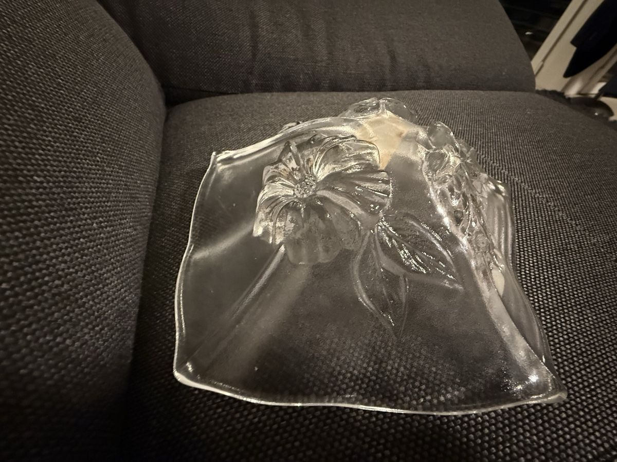 Walther Glas Ciotole: Glasschale Walther Glas 3D Optik – Usato da Buchs SG venduto da and_d8tp 4