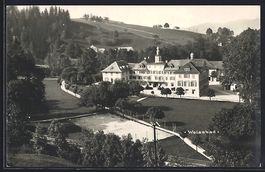 Weissbad, Blick auf Kurhaus und Landscha