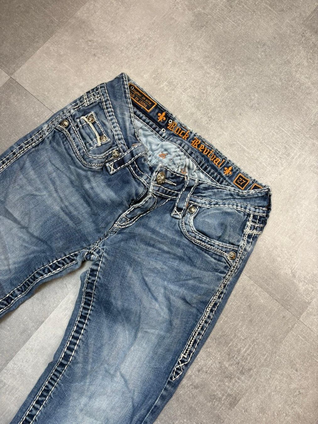 Jeans: Rock Revival Bootcut Flared Jeans - Grösse S/27 – Usato da Werdenberg venduto da hase.vintage 3