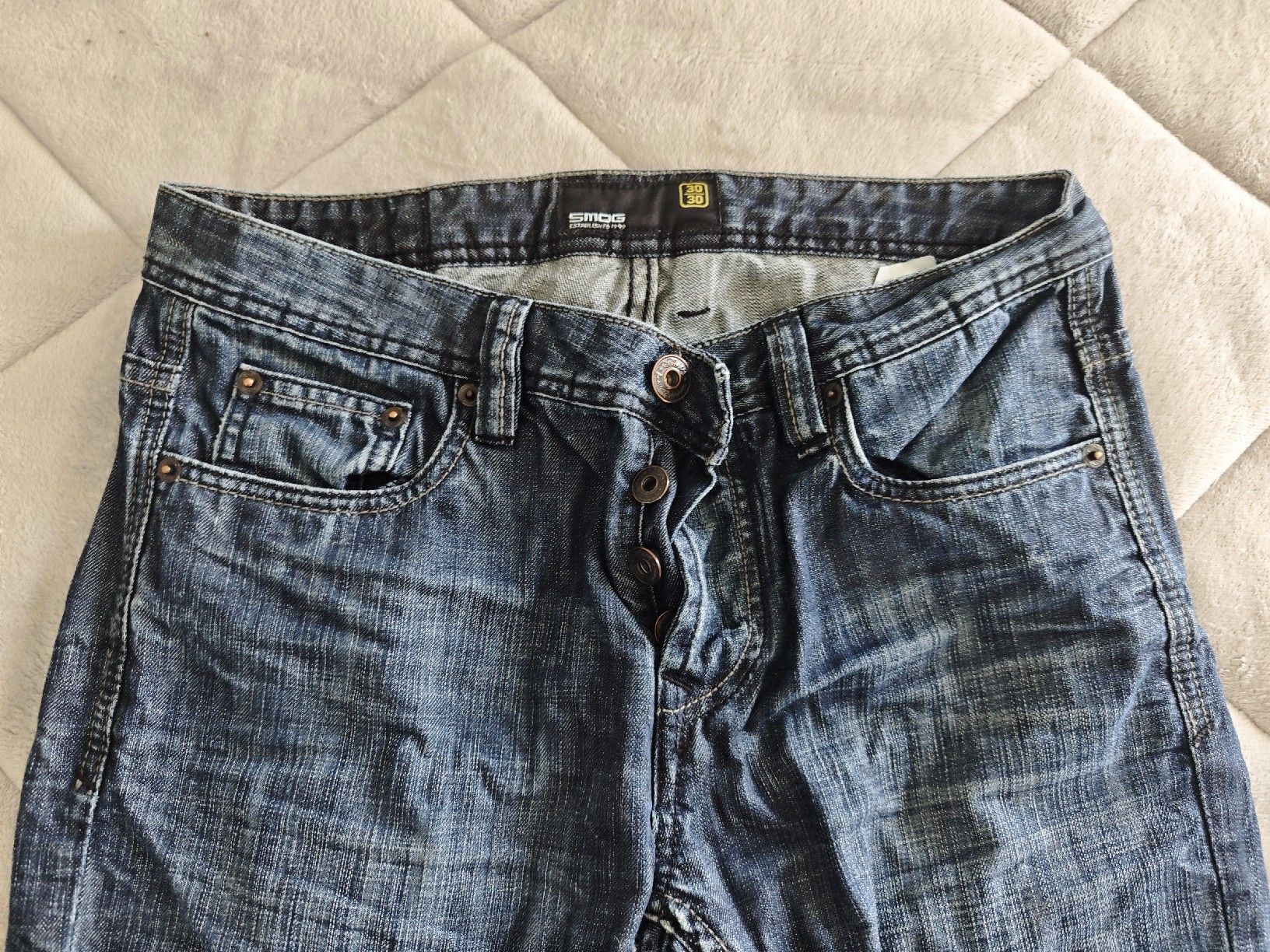 Jeans: 3x Mens Jeans Fishbone + SMOG Excellent Condition – Nuovo (secondo la descrizione) da Bergdietikon venduto da Marshmallowa 5
