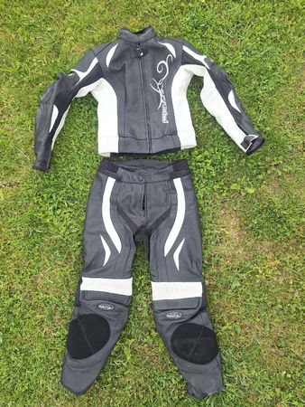 Damen Leder Kombi / Motorrad Anzug Sommer Gr. 38