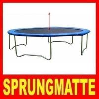 Trampolin 366cm Sprungmatte Sprungtuch 72 Ösen Federn 18.0cm