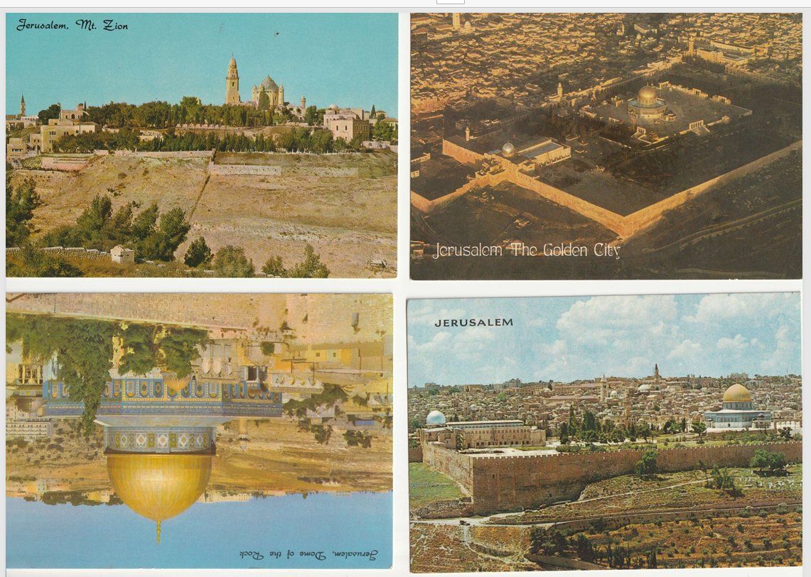 Cartoline postali: Ansichtskarten Israel vor ca. 45 Jahren – Usato da Unterkulm venduto da Huesi01