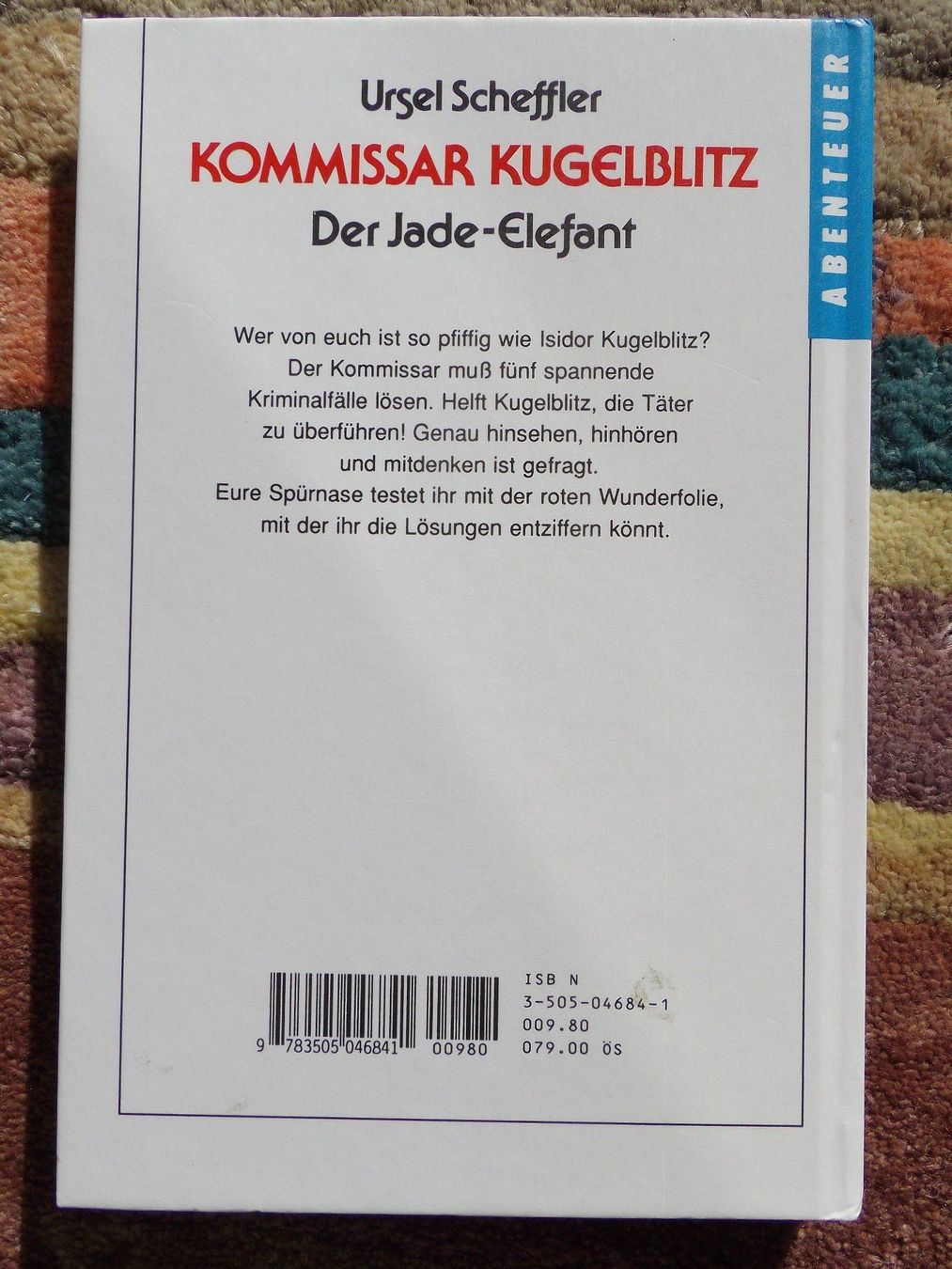 Bücher: Kommissar Kugelblitz - Der Jade-Elefant – Gebraucht aus Uster von urs_75by 1