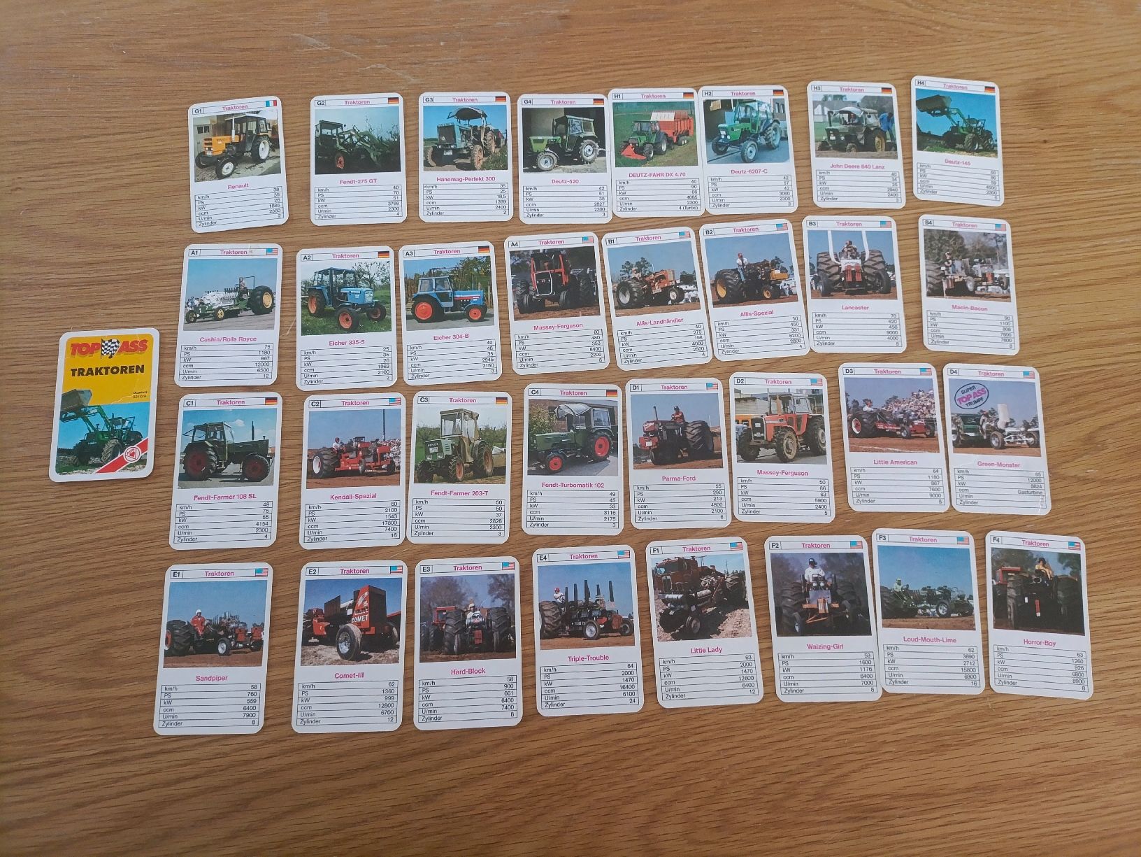 Giochi: Traktoren Quartett, Top Ass – Usato da Wil SG venduto da Donaldus 1
