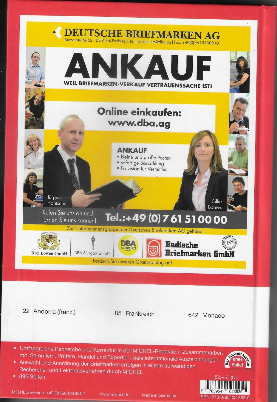 Tutti i francobolli: Michel Westeuropa 2021 Band 3 – Nuovo (secondo la descrizione) da Ettingen venduto da Kartenplanet 1