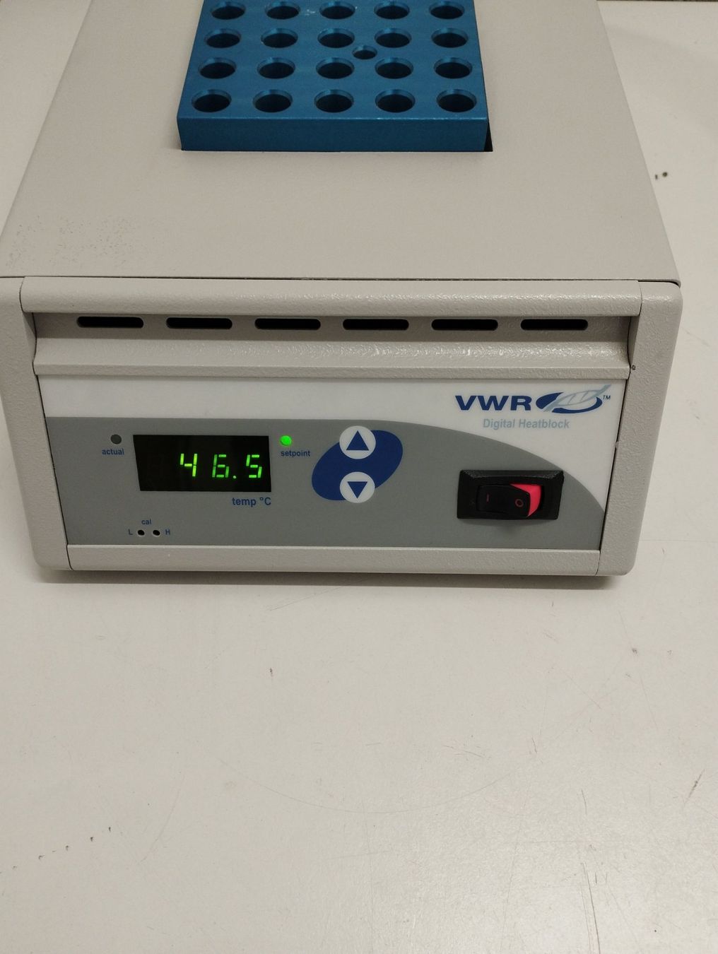Laborzubehör: VWR Digital Heatblock mit 2 Einsätzen – Gebraucht aus Niederdorf von LeptonAG_Labor 1
