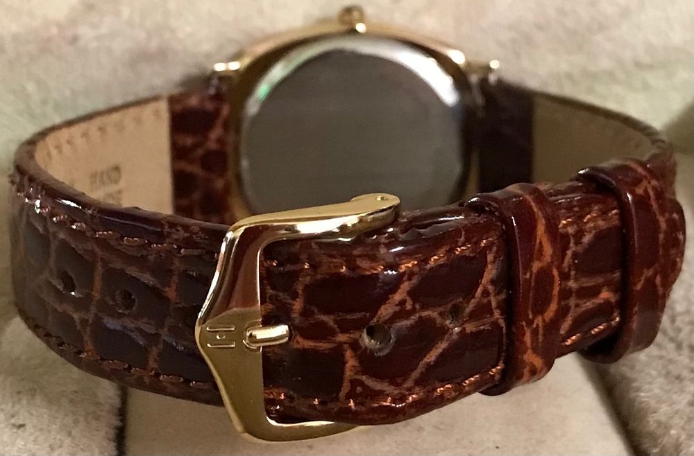 Montre Bracelet Vintage Bucherer 1888 Swiss Made - Cuir - Occasion