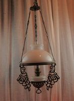 Deckenlampe Petroleum Jugendstil