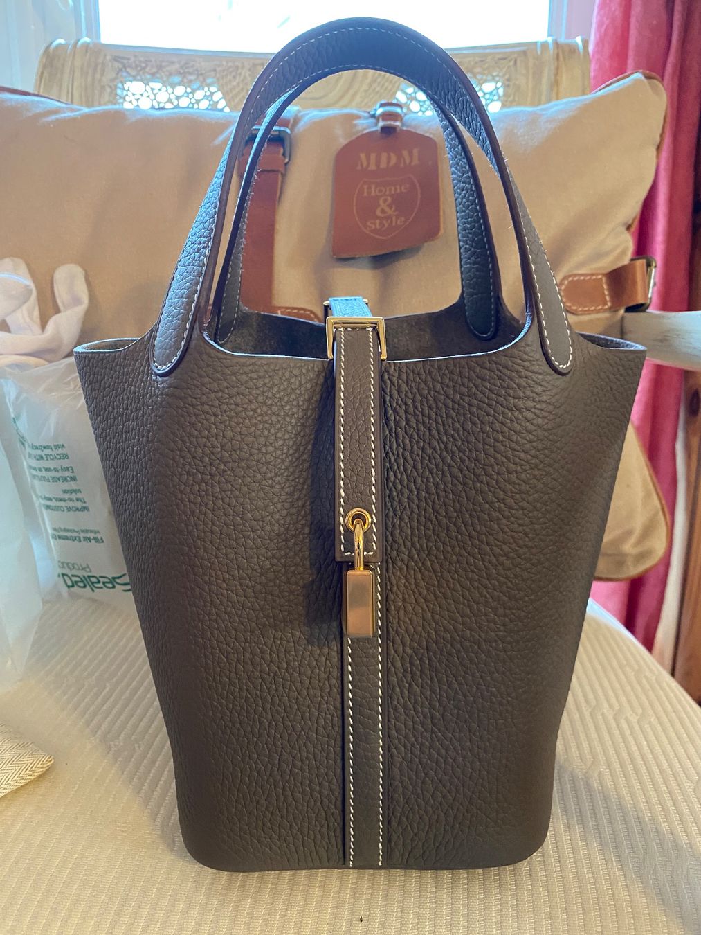 Hermès Borse da donna: Hermes picotin 18 étoupe ghw – Nuovo e nell'imballaggio originale da Plan-les-Ouates venduto da mbo_lr8w 5