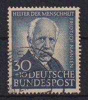 BRD 1953: 30 Pf. Helfer der Menschheit - Kat. € 90.--