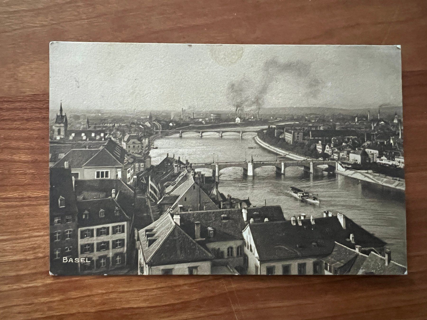 Cartoline postali: AK  1909 Basel super    (G2141) – Usato da Hinwil venduto da Sidi4