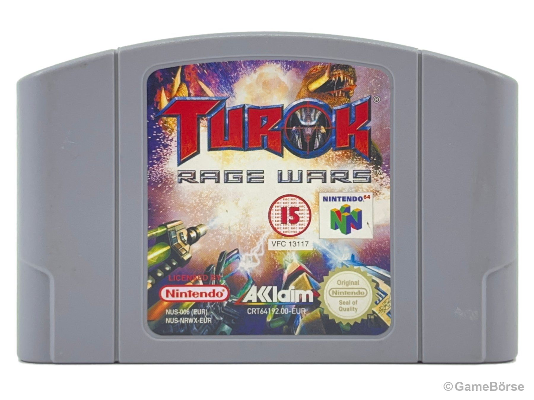 Nintendo Spiele: N64 Turok Rage Wars – Gebraucht aus Stettfurt von GameBoerse