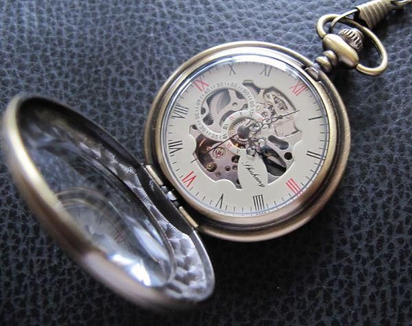 Orologi: Mech. Taschenuhr Victorian Steampunk – Nuovo (secondo la descrizione) da Schwanden GL venduto da UHRKNALL