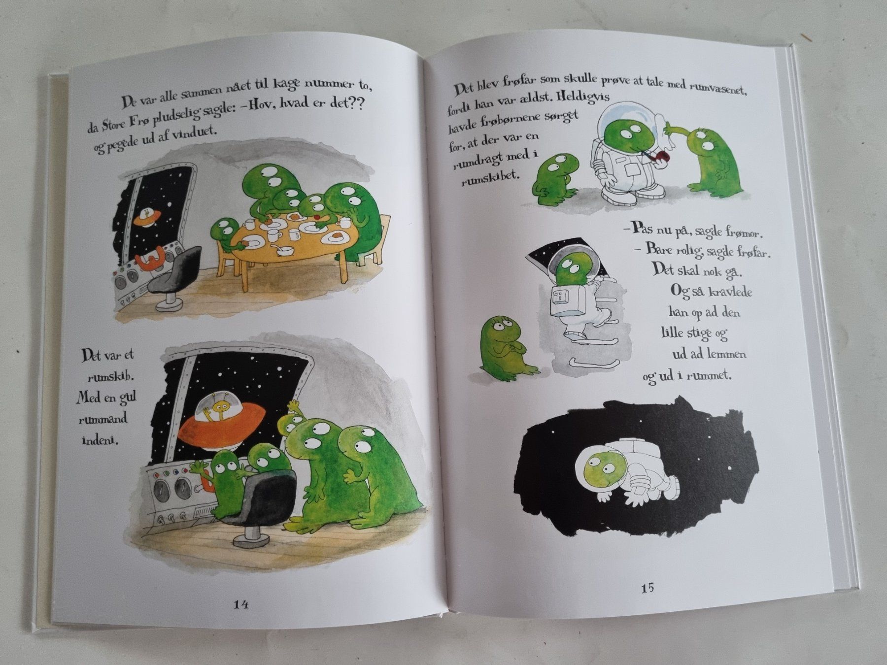Libri: Lille Frø bygger Rumraket - Kinderbuch – Usato da Opfikon venduto da Diversamente 3