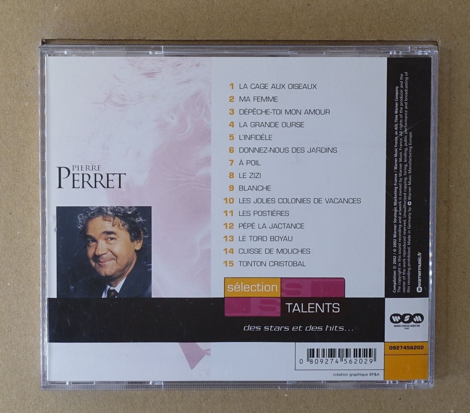 CDs: Pierre Perret - Sélection Talents - F29 – D'occasion à Sessa par fraenklishop 1