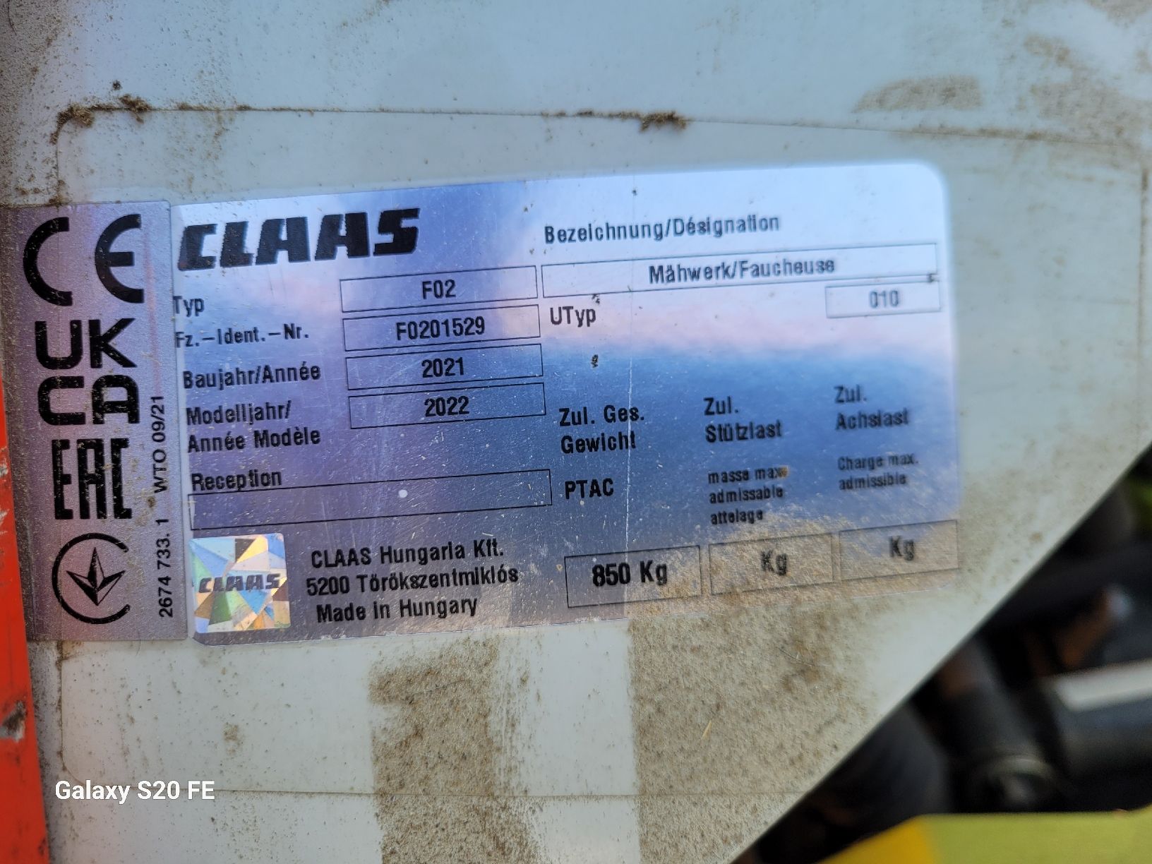Claas Alle Maschinen: Frontmähwerk Claas Corto 3200F Profil – Gebraucht aus Gibswil von quaedi 7