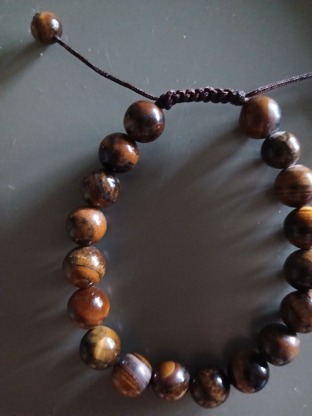 Bracciali & Braccialetti: bracelet en oeil de tigre – Nuovo e nell'imballaggio originale da Lausanne venduto da Soulbrother 2