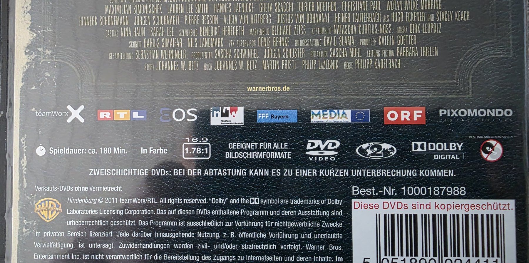 Alle DVDs: DVD  Hindenburg – Gebraucht aus Oetwil am See von fineli2 1