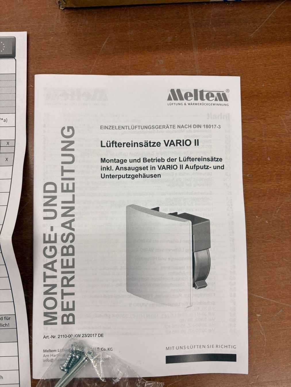 Klimageräte: Meltem Lüftereinsatz VARIO 2 – Neu (gemäss Beschreibung) aus Füllinsdorf von sim_xhw8 4
