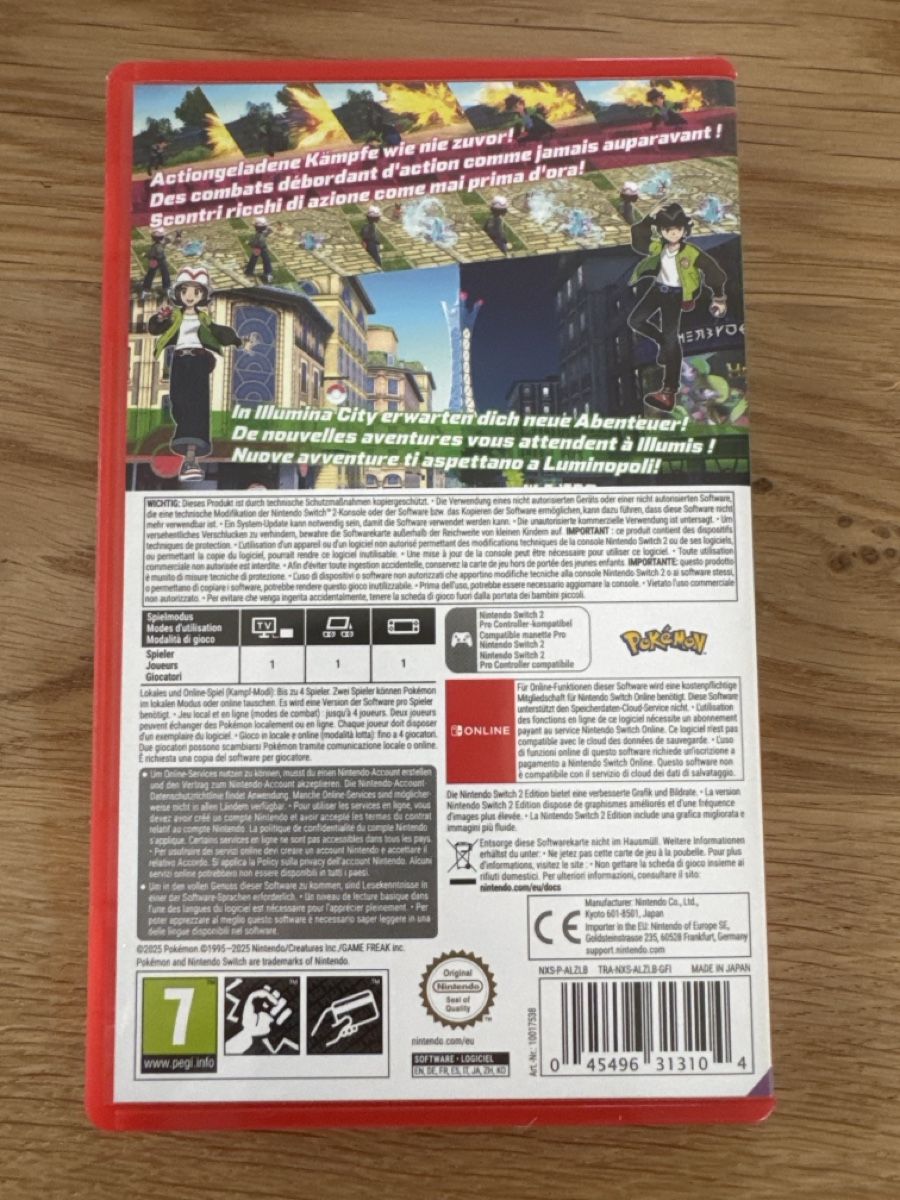 Giochi: Pokemon Legenden A-Z Switch 2 – Usato da Ichertswil venduto da EldenLord 2