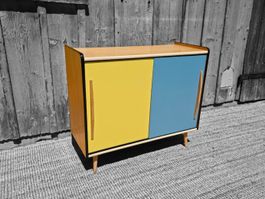 Schiebetüren Sideboard 50er Pago style restauriert