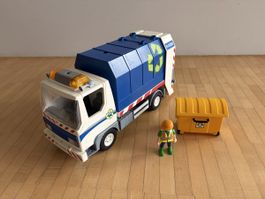Playmobil Müllwagen 4129 mit Figur 