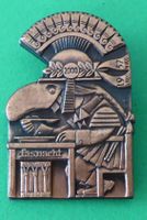 Basler Fasnachtsplakette Kupfer  1957