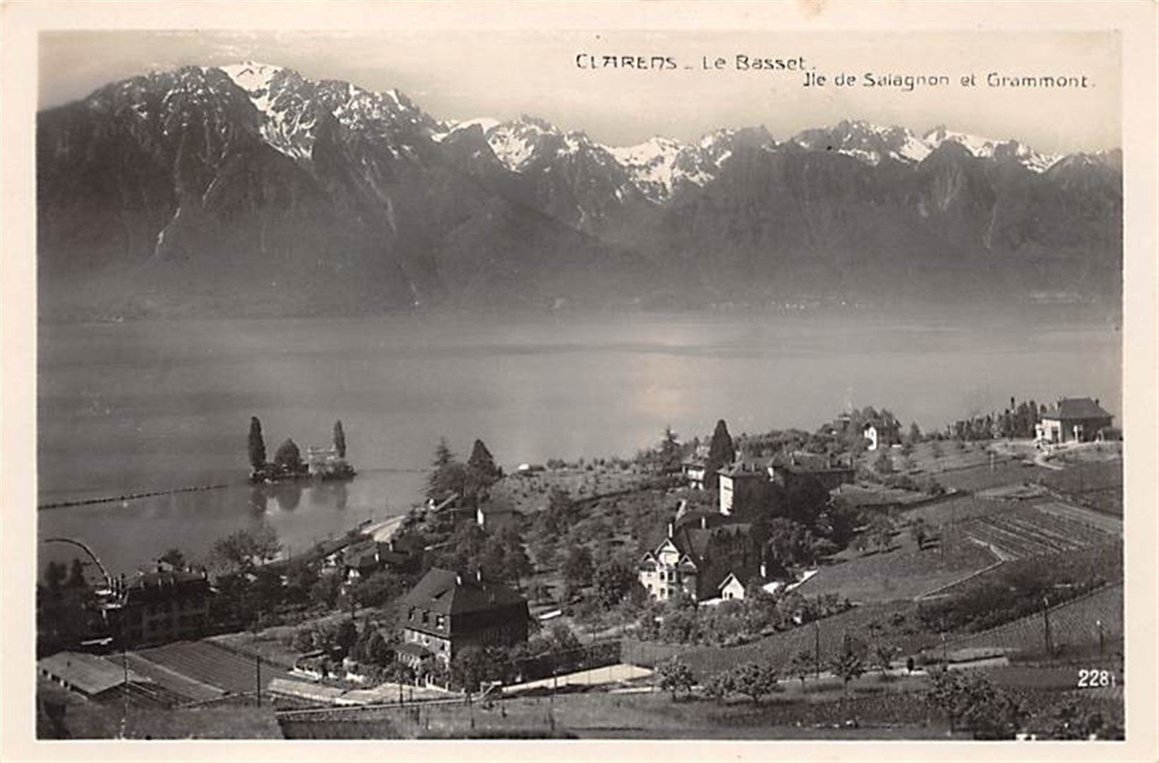Cartoline postali: Clarens, Le Basset – Usato da Ottikon b.Kemptth. venduto da Neptun1974