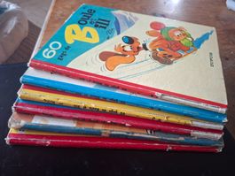 LOT de 6 bd usagées ( dos rond cotées)