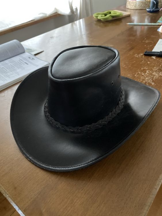 Black Jungle Roswell Lederhut - Westernhut Aus Echtleder Für Damen & Herren