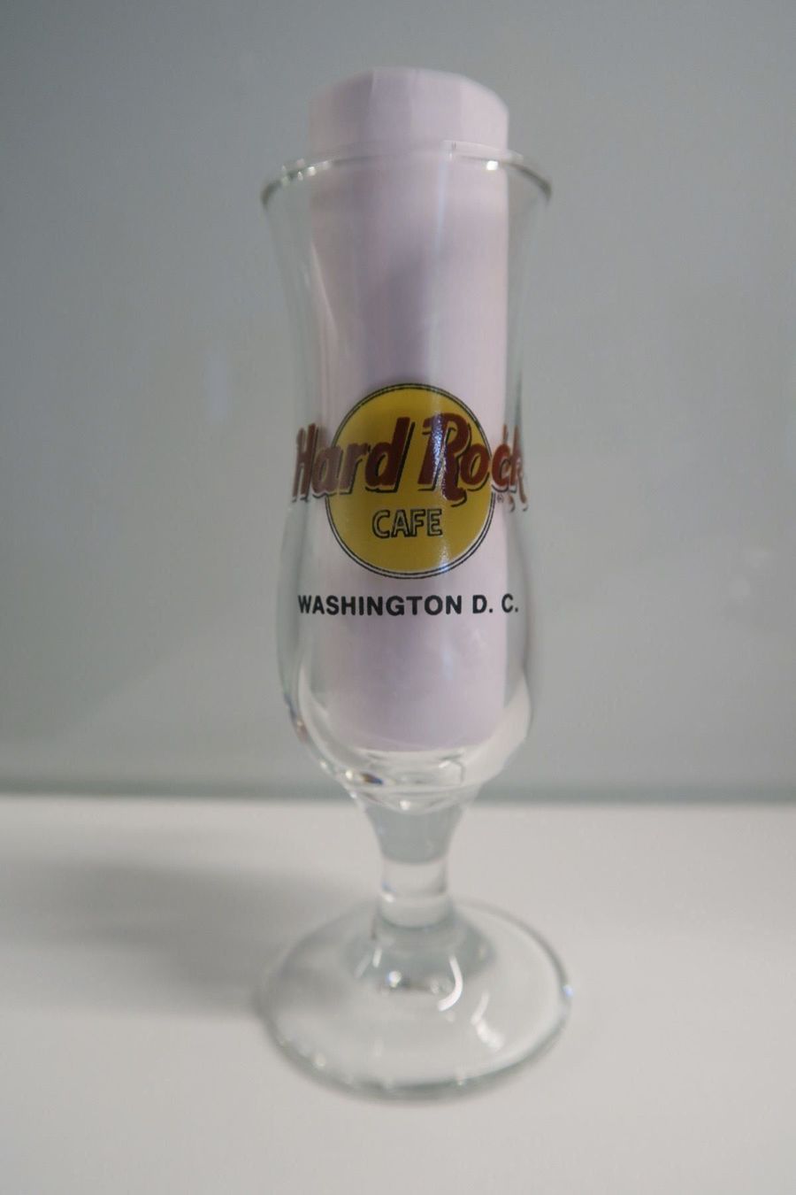 Hard Rock Cafe Gläser: Hard Rock Cafe Hurricane Glas Washington – Neu (gemäss Beschreibung) aus Maur von karin_1977