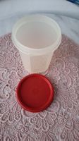 Tupperware Dose 440 ml rot transparent guter Zustand