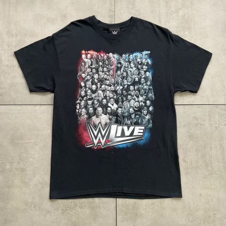 2017 W Live WWE Smack Down Vintage Wrestling T-Shirt