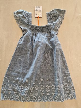 Sommerkleid Jeans Mädchen