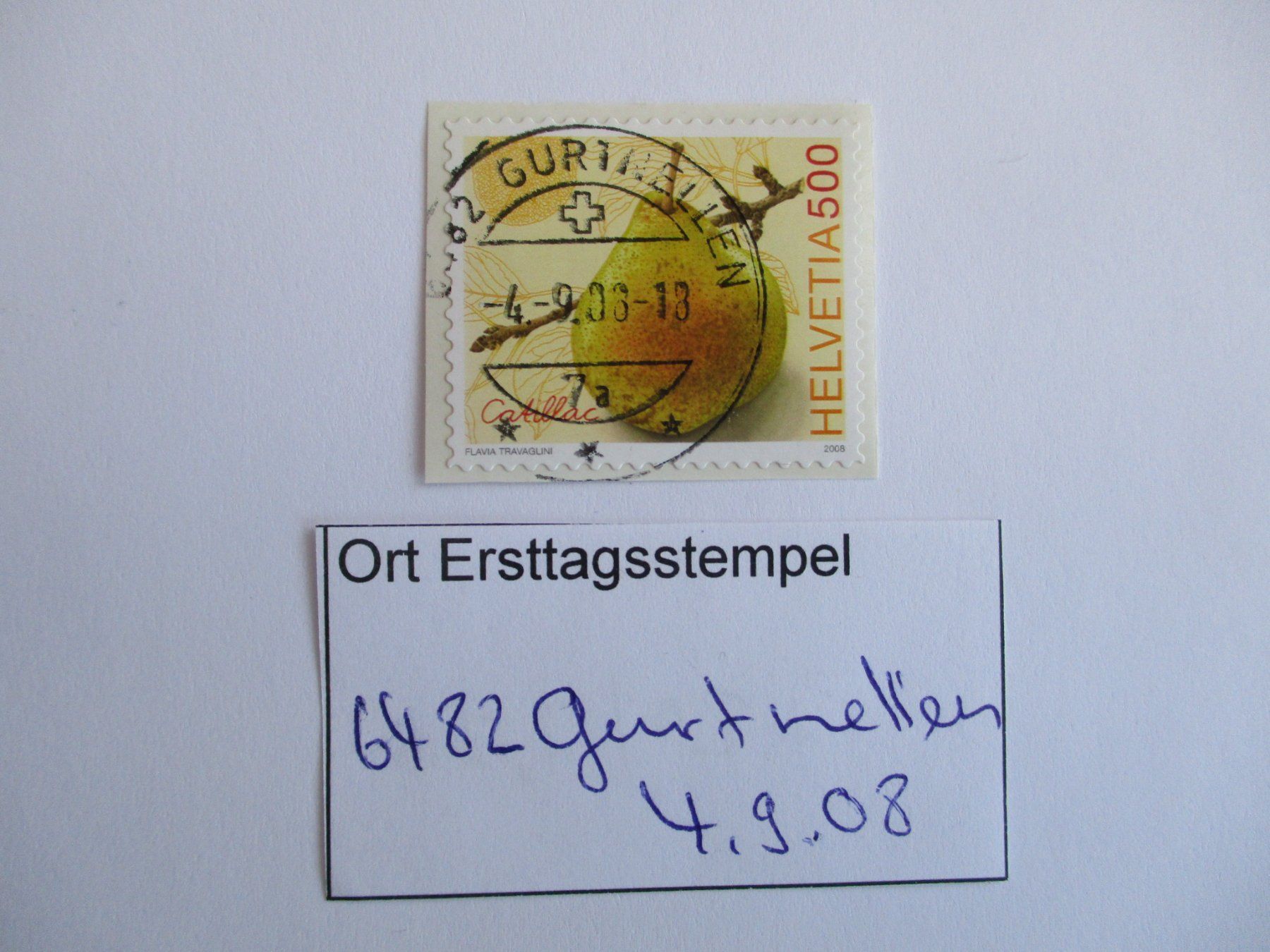 Tous les timbres: Voll Ort Ersttagsstempel 6482 Gurtnellen – D'occasion à Langnau b. Reiden par Aktuell88
