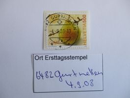 Voll Ort Ersttagsstempel 6482 Gurtnellen