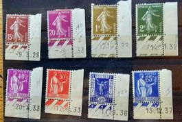 FRANCE coins datés neufs **