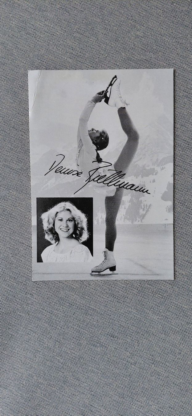 Autographes: Autogrammkarte Denise Biellmann – D'occasion à Schmerikon par Olympia04