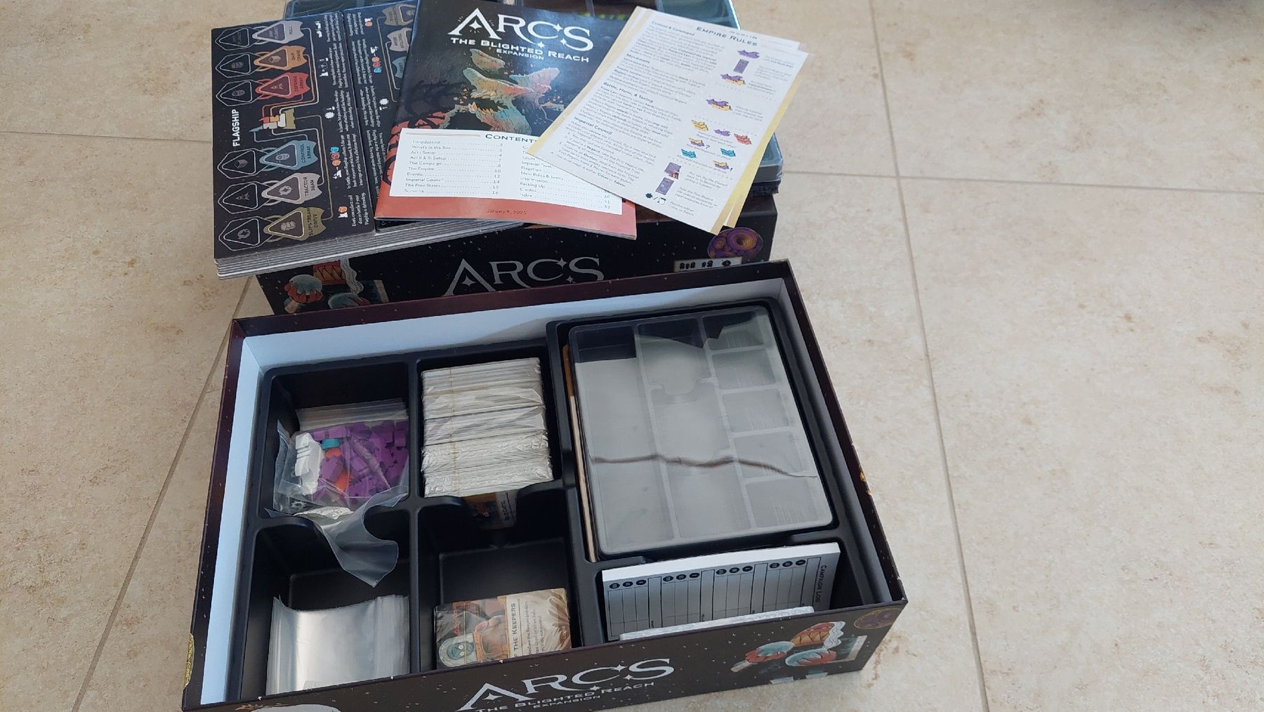 Giochi: Arcs the blighted reach – Nuovo e nell'imballaggio originale da Treyvaux venduto da Annales 2