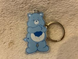 Schlüsselanhänger Care Bears Grumpy Bear blau Acryl