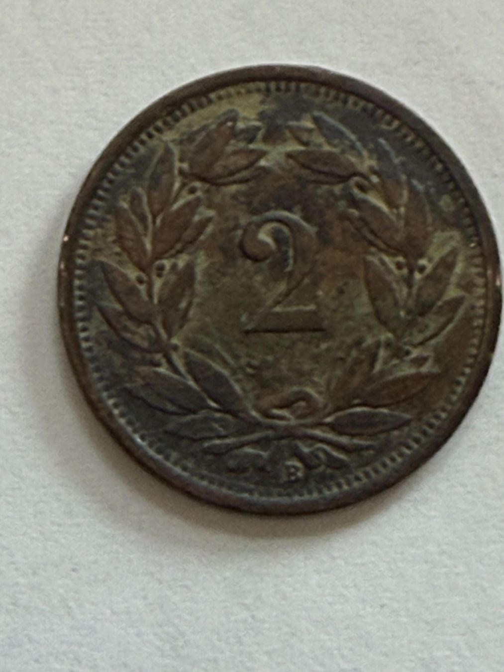 Toutes les monnaies: 2 Rp. 1919 – D'occasion à Saas-Fee par edy_z6q9 1