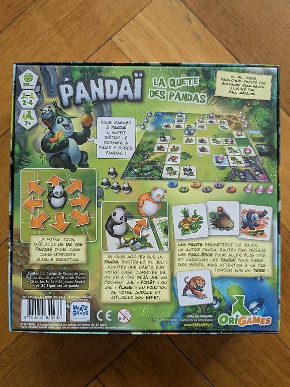 Spiele: Jeu de société Pandaï comme neuf – Neu (gemäss Beschreibung) aus Chêne Bougeries von guimzou 2