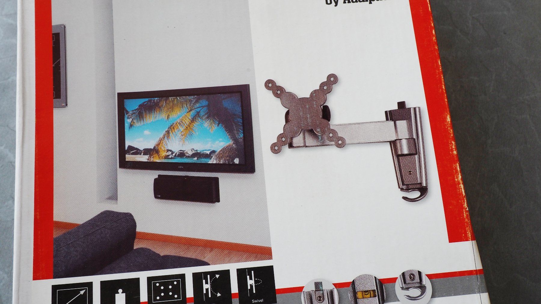 Supporti a parete: Wandhalter fürs Fernsehen – Usato da Trimbach venduto da Lasser1 2