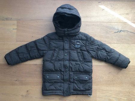 Kinder- Winterjacke braun L.O.G.G. 110