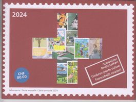 Schweiz, cp11, 2024 Abo Jahreslieferung ungestempelt, Scans
