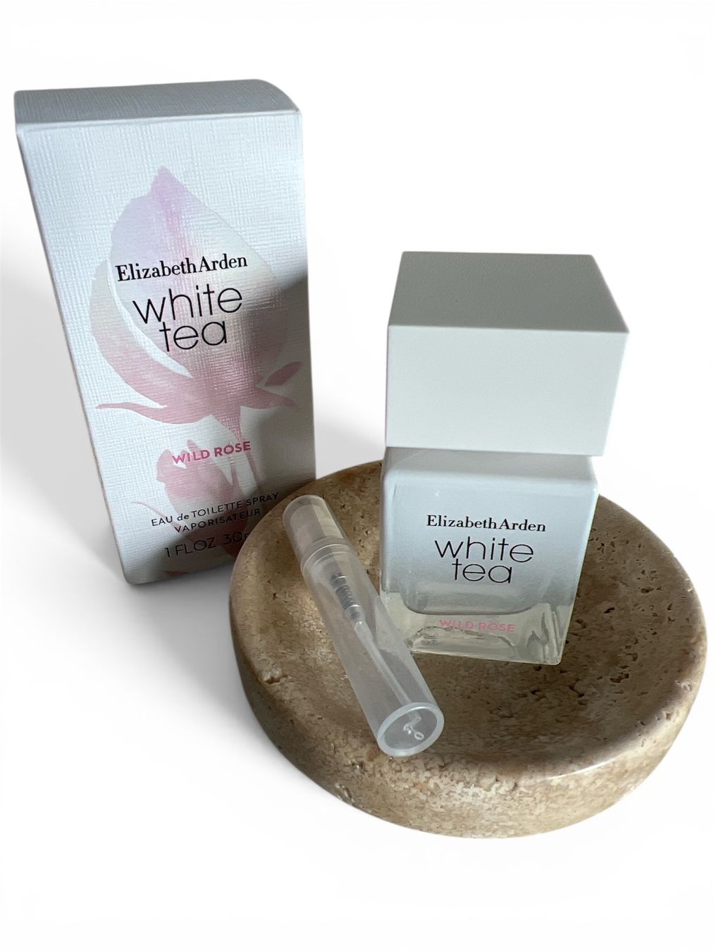 Profumi & Eau de Toilette: 3 ml sample - Elizabeth Arden - White tea wild rose - EDT – Nuovo e nell'imballaggio originale da Zürich venduto da mel_nbh7